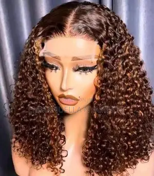 Piano Pixie Curls Human Hair Wig