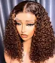 Piano Pixie Curls Human Hair Wig - 1