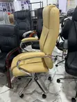Cream Beige Executive Office Chair - 3