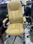 Cream Beige Executive Office Chair - 4