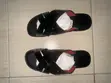La Black Double Cross Sandals for Men - 1