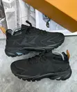 All Black Louis Vuitton LV Tatic Knit Sneakers - 2