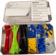 Parkside 308-Piece Wire Connector, Cable Tie & Electrical Set - 3