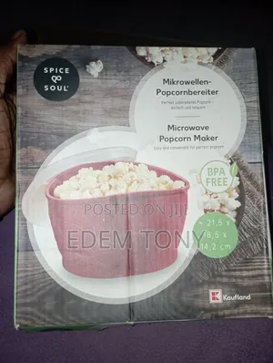 Spice & Soul Microwave Popcorn Maker - Red