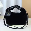 Ladies Fluffy Fur Shoulder Bag - 1