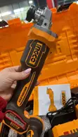 INGCO 1200W Cordless Angle Grinder Kit (20V, 5.0Ah Batteries) - 3