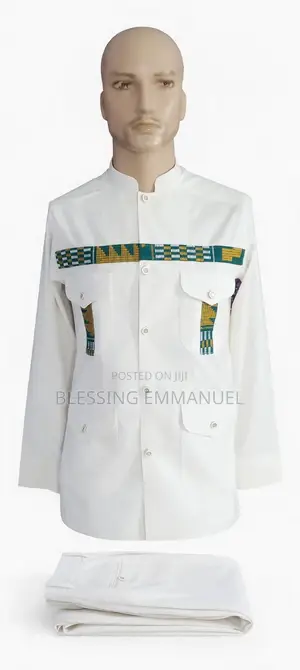 Men's Quality Kaftan - White