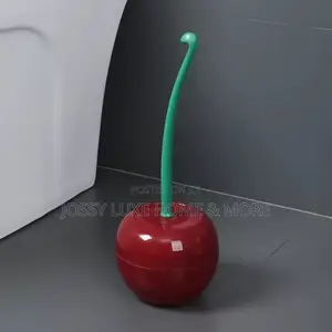 Cherry Shaped Toilet Brush Set