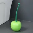 Cherry Shaped Toilet Brush Set - 2