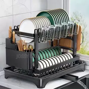 Kitchen Dish Rack Drain Storage