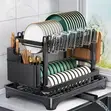 Kitchen Dish Rack Drain Storage - 1