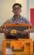 INGCO 6" Cordless Brushless Polisher with Pads (APLI20158) - 2