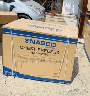 Nasco 400L Chest Freezer - Black (NAS-475FL)
