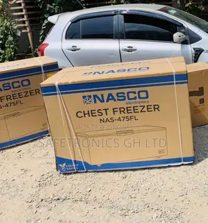 Nasco 400L Chest Freezer - Black (NAS-475FL-B)