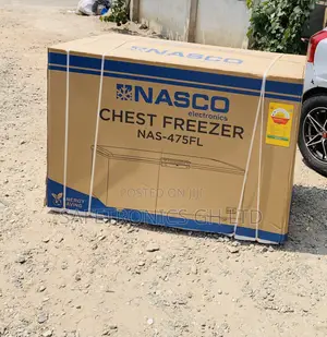 Nasco 400L Chest Freezer - FreshLock Black (NAS-475FL-B)