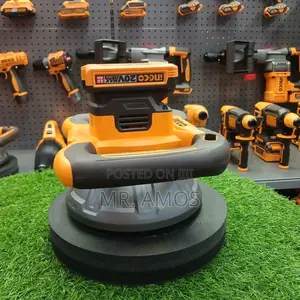 INGCO 10" Cordless Brushless Polisher with Bonnets