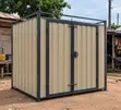 Brand New 8x8 Metal Container Shop / Kiosk - 3