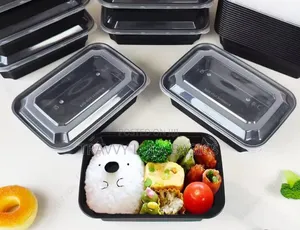 New Microwave Bowls 1250ml Black Base