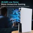 PS5 Cooling System with USB 3.0 Hub & LED Lights - 4