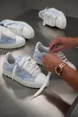 Numeris Atelier Blue Sneakers - 3