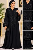 Luxury Egypt Abaya - Black XXL - 2