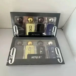 Afnan 9 AM & 9 PM Perfume Four-Piece Gift Set