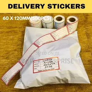 Delivery Stickers 60x120mm