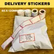 Delivery Stickers 60x120mm - 1