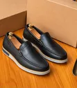 Clarks Men's Black Leather Loafers (Sizes 39-46) - 2