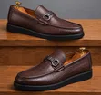 Fendi Coffee Brown Leather Stylish Men's Shoes - 1