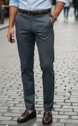 Zara Material Trousers - Men's Classic Fit - 2