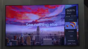 Samsung 75-inch QLED TV (Used, from UK)