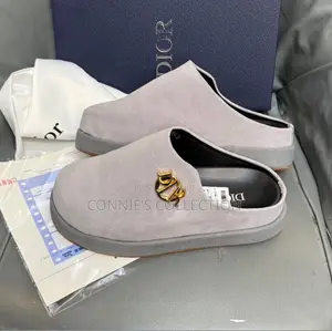 Dior Mules with Gold-Toned Hardware