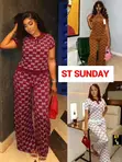 Ladies 2 Piece Set Outfit - 1