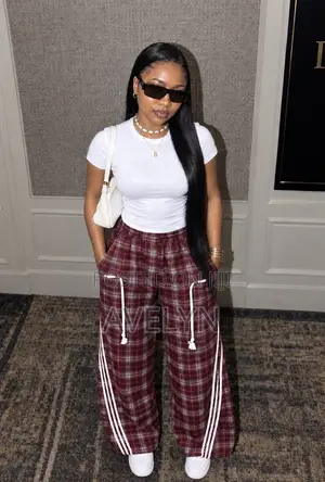 Women's 2 Pieces Set - Burgundy