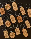 Bamboo Keyholder with Branding - 1