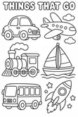 Children's Coloring Book - 1