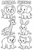 Children's Coloring Book - 4