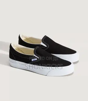 Vans Slip-On Sneakers - Black/White