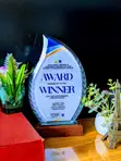 Crystal Plaque with Branding - 2