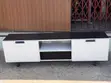 Brand New OMEGA TV Stand - White & Black - 1
