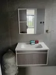 Cabinet Basin with Mirror - 1