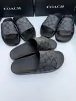 Original Black Coach Men's Slides - 2
