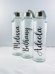 Transparent Glass With Branding - 1