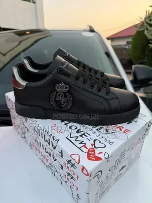 Dolce & Gabbana Portofino Crown Patch Sneakers