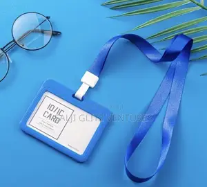 Landscape Card Holder with Lanyard