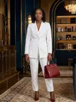 Ladies 2 Piece Set - White, Size M - 2