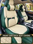 Luxury Original Leather 5-Seater Car Seat Covers - 1