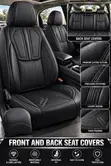 High Quality 5 Seater Universal Leather Car Seat Covers - 1
