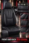 High Quality 5 Seater Universal Leather Car Seat Covers - 2